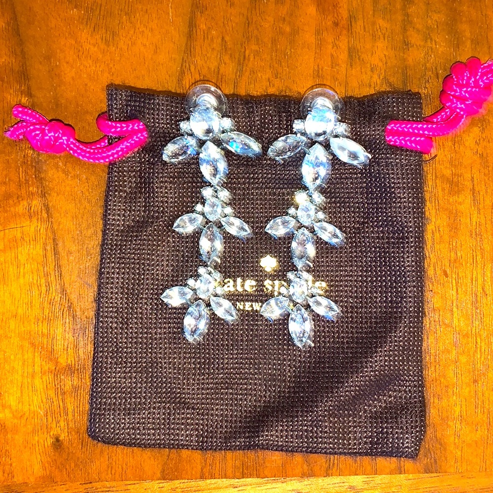 Kate Spade Crystal Statement Earrings